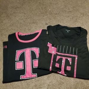 2 tmobile shirts